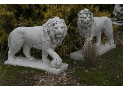 Figure de jardin Lion Patio Sculpture de jardin Figures Sculptures